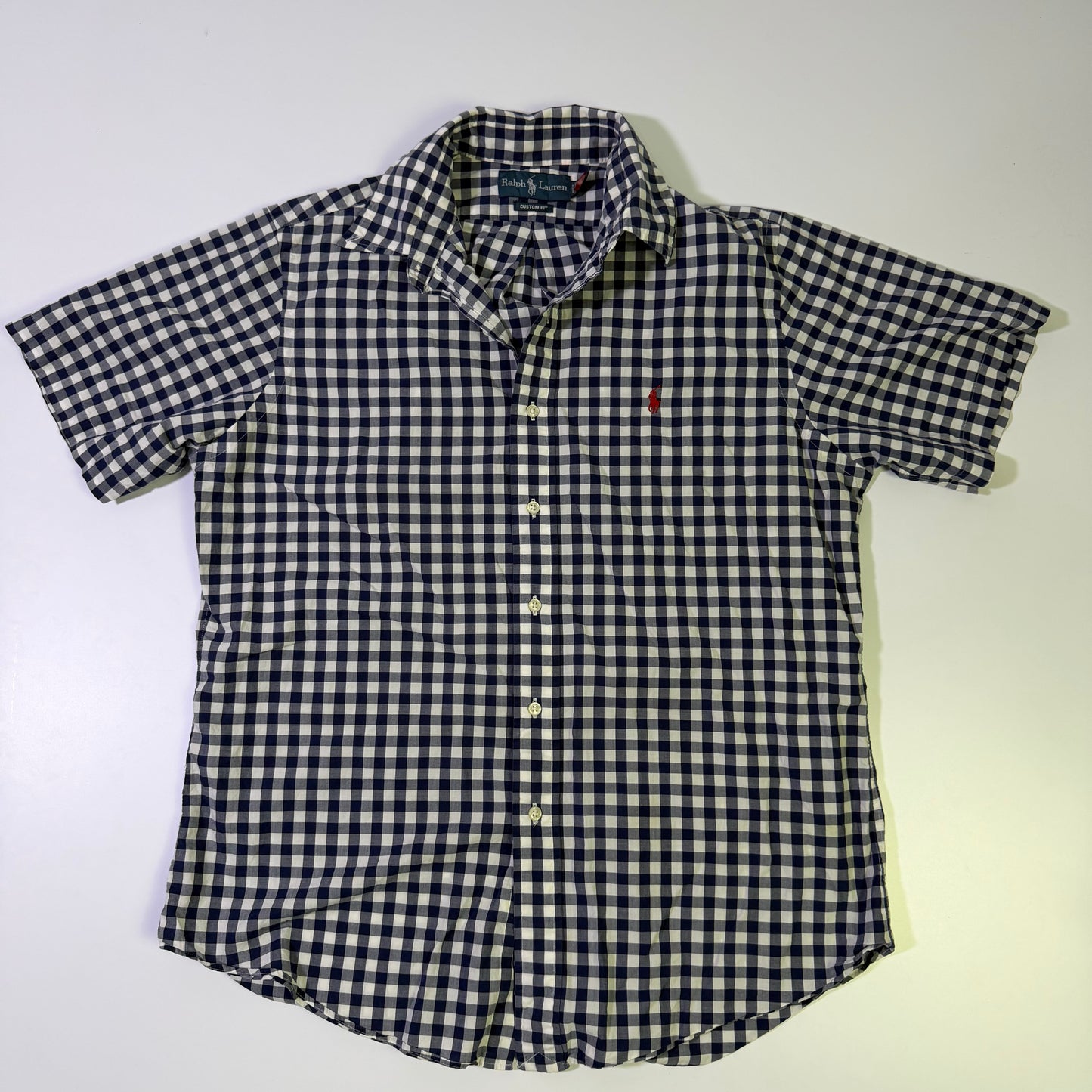 Camisa Ralph Lauren Cuadros Azul (L)