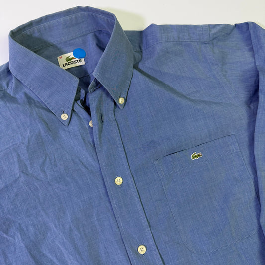 Camisa Lacoste Azul (M)