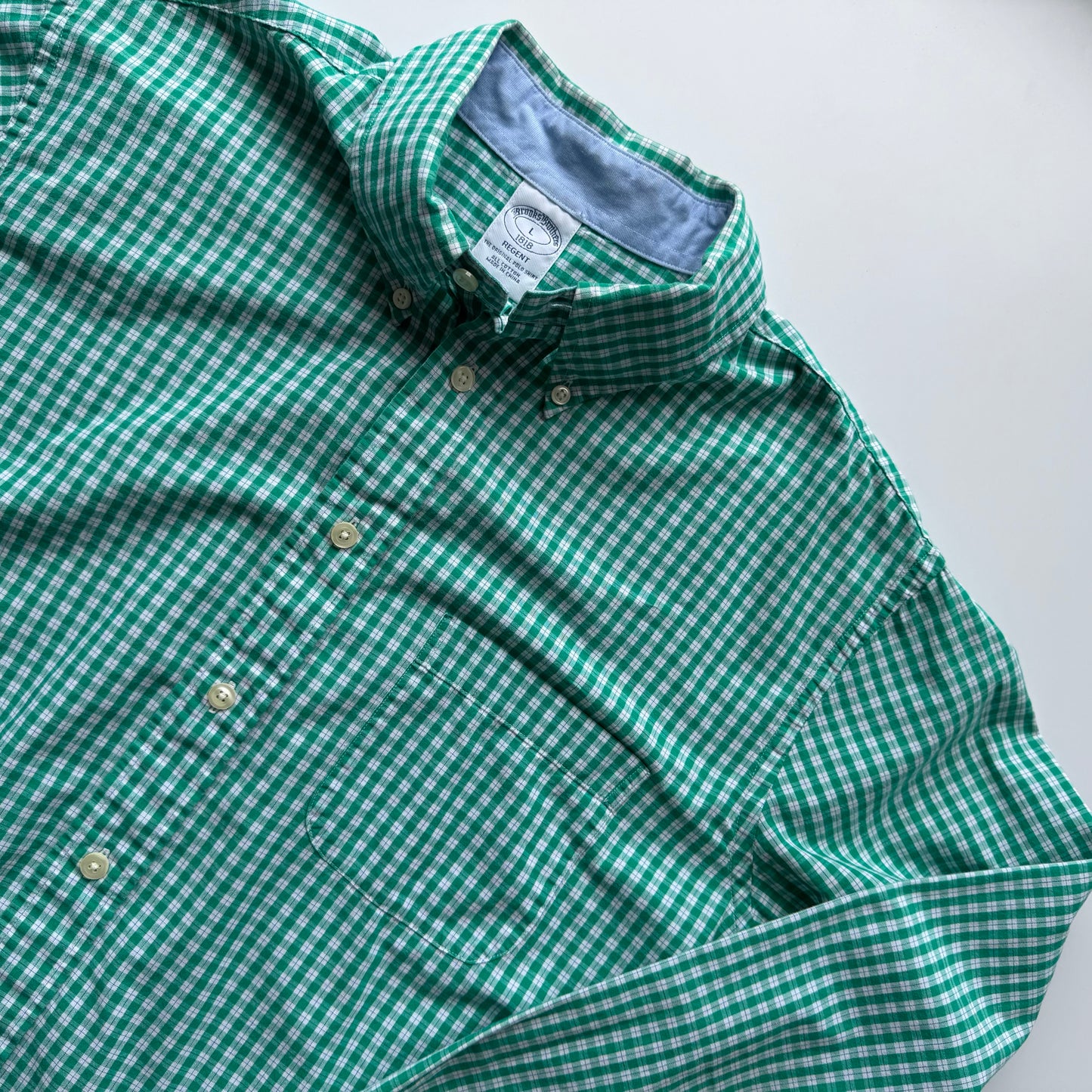Camisa Brooks Brothers Verde (L)