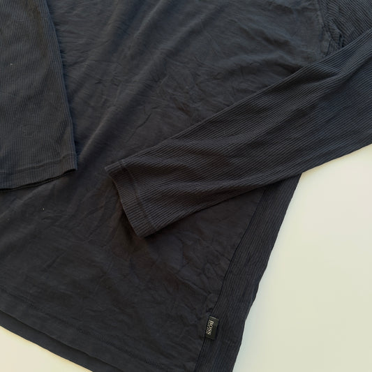 Playera Hugo Boss Azul Marino (XL)