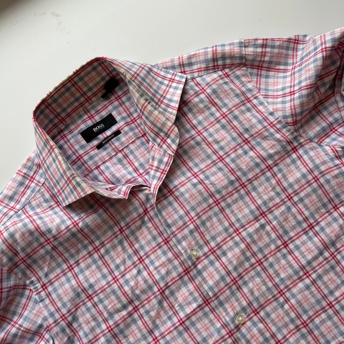 Camisa Hugo Boss Cuadros (M)