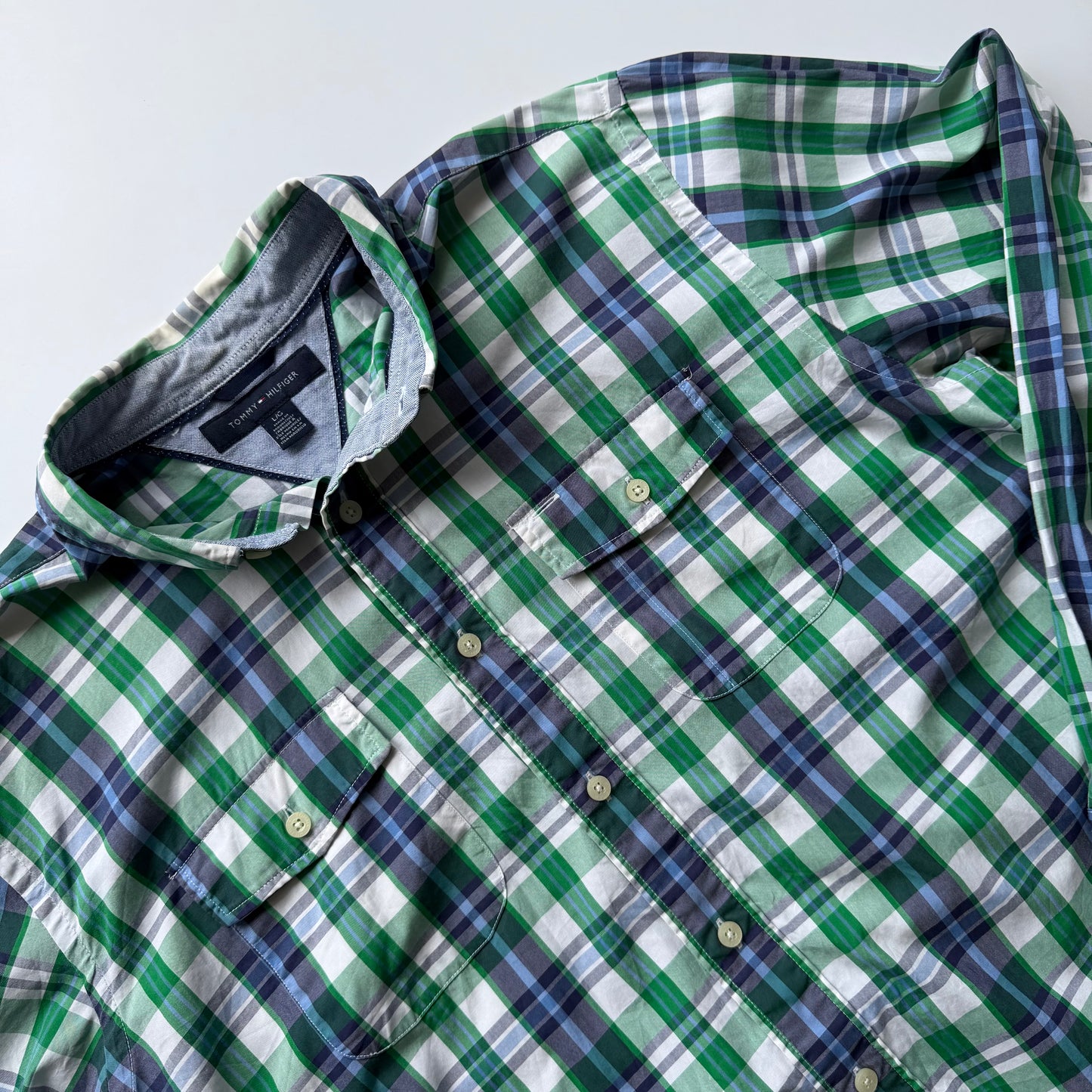 Camisa Tommy Hilfiger Verde (L)