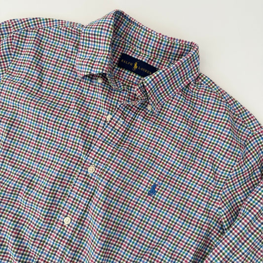 Camisa Ralph Lauren Cuadros (M)