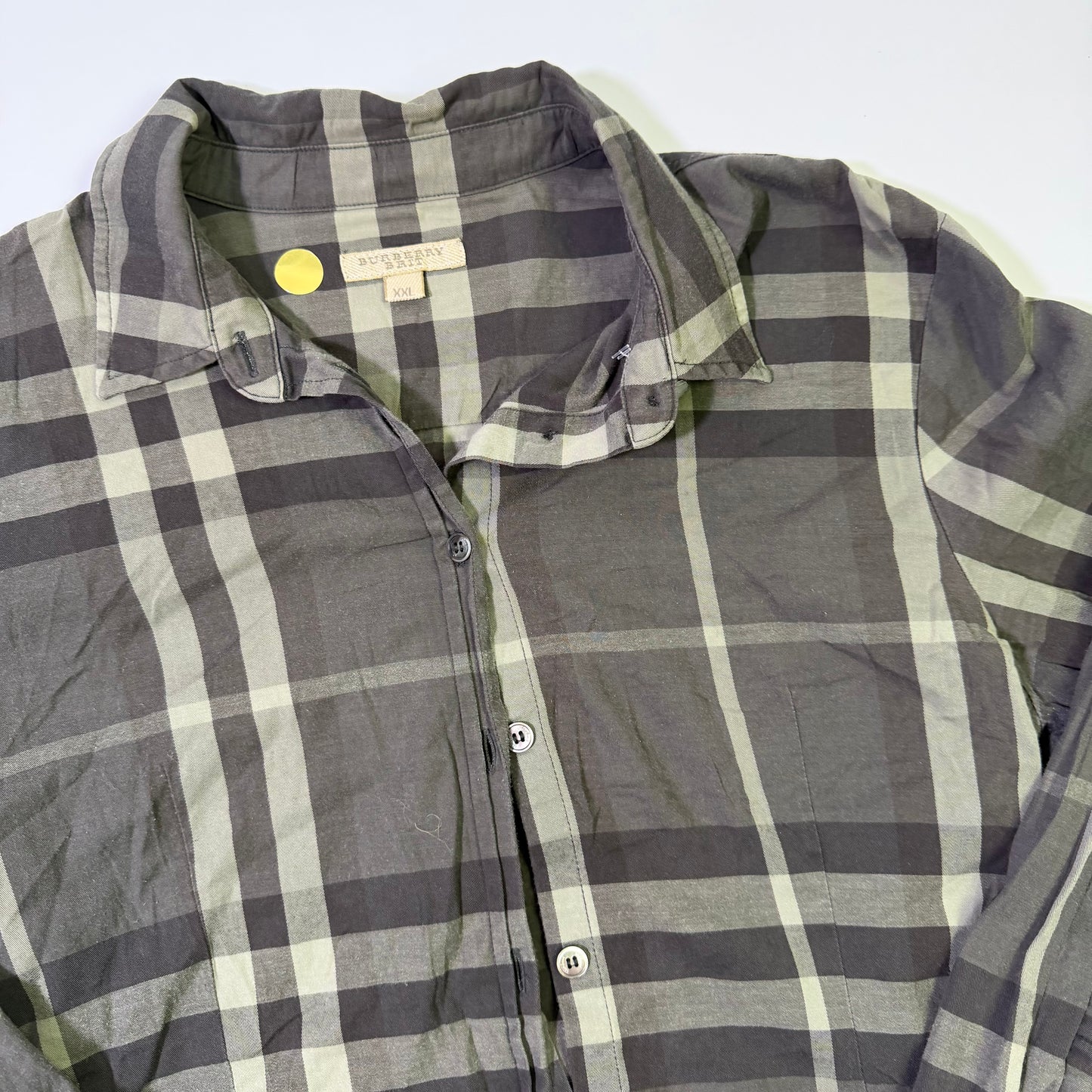 Camisa Burberry Vintage Monograma (XXL)