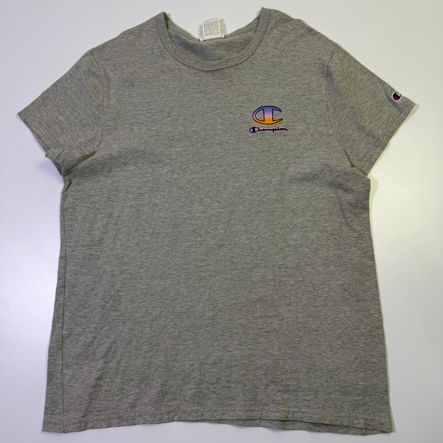 Playera Champion Gris (XL-MUJER)