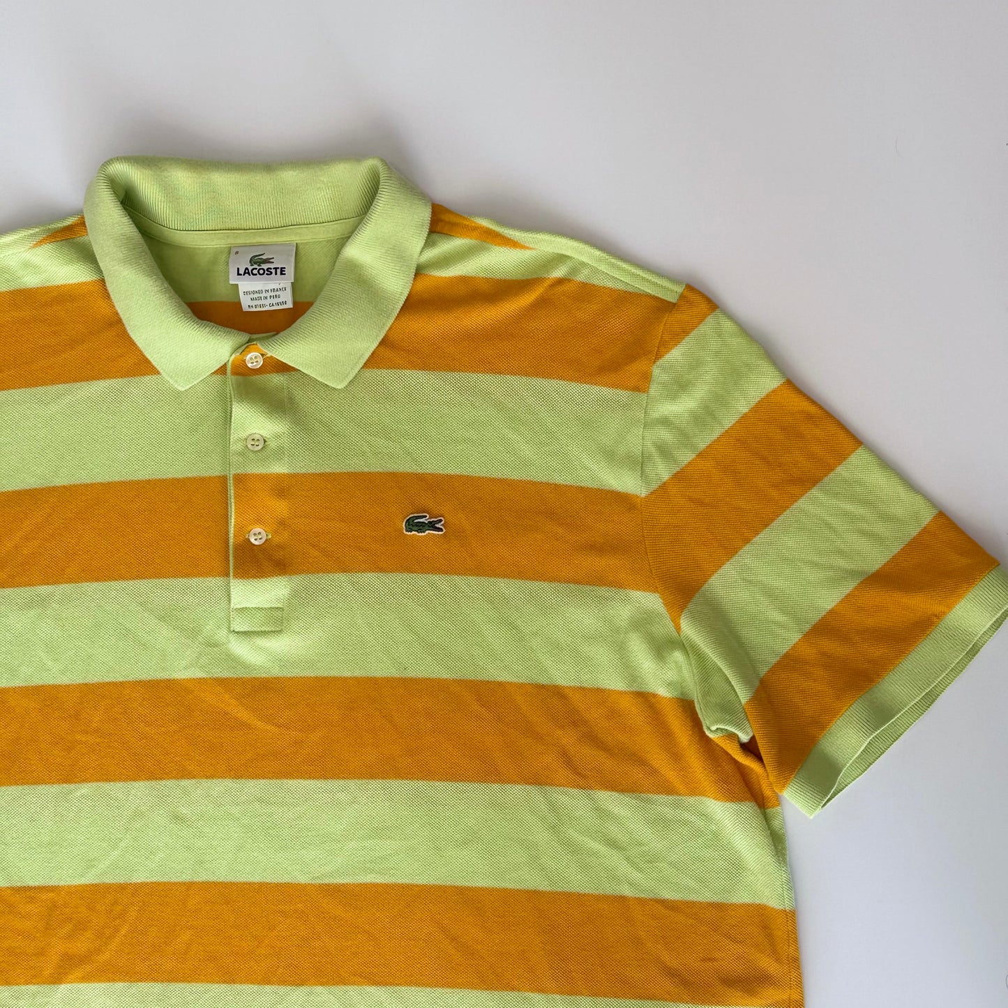 Polo Lacoste Rayas (XL)