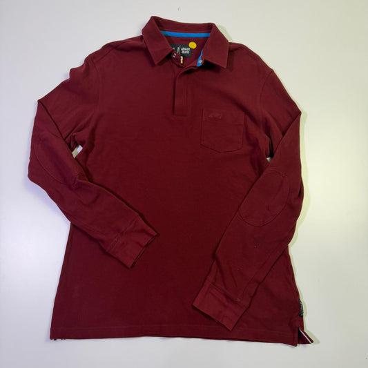 Polo Armani Jeans Vino (L)