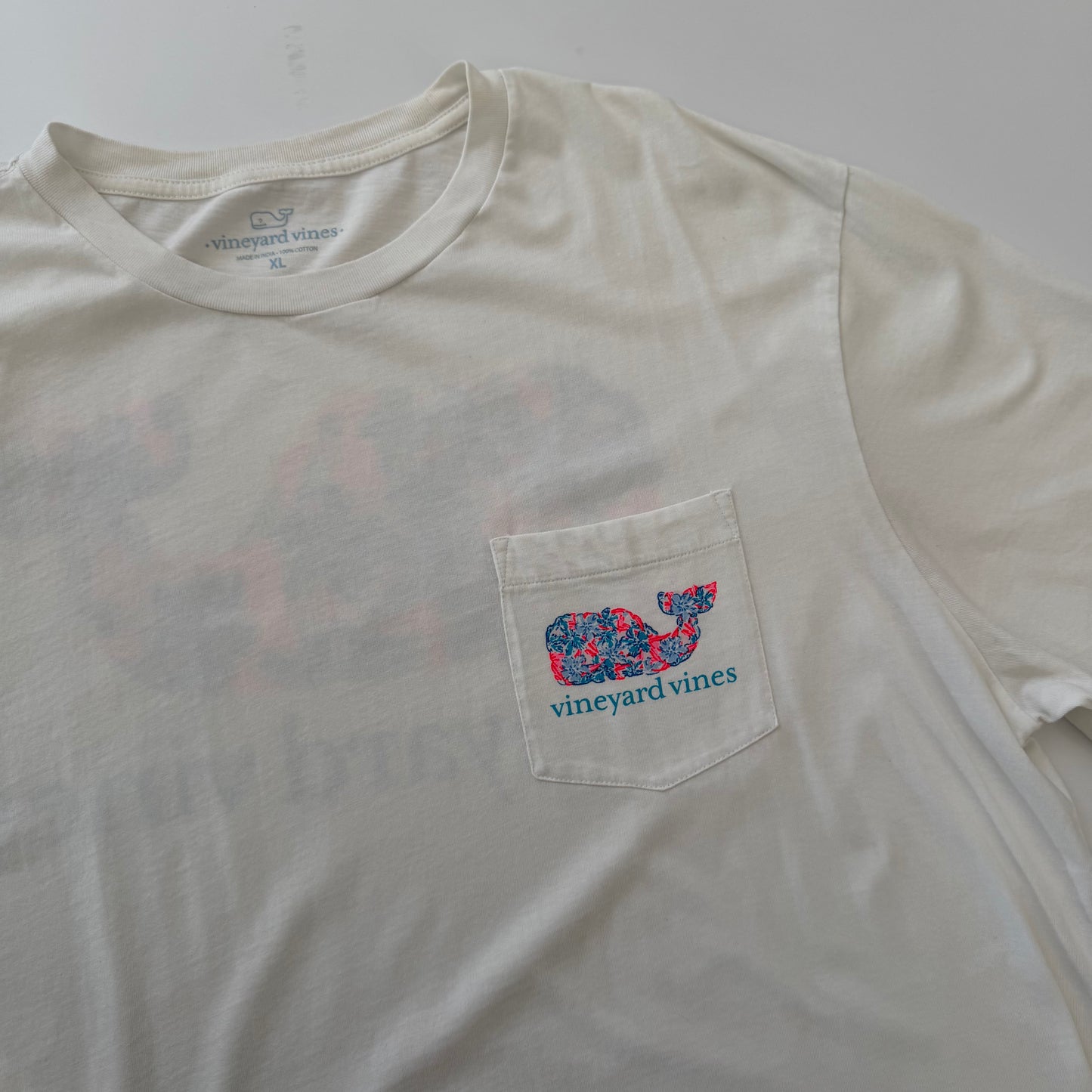 Playera Vineyard Vines Blanca (XL)