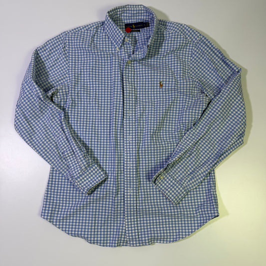 Camisa Ralph Lauren Cuadros Celeste (L)