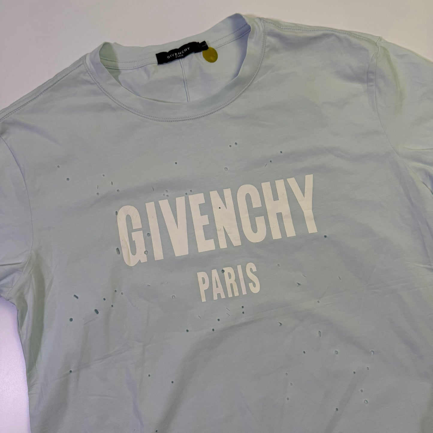 Playera Givenchy Celeste (L)