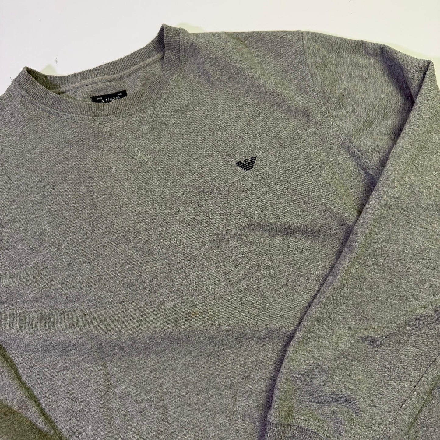 Sueter Armani Jeans Gris (XL)