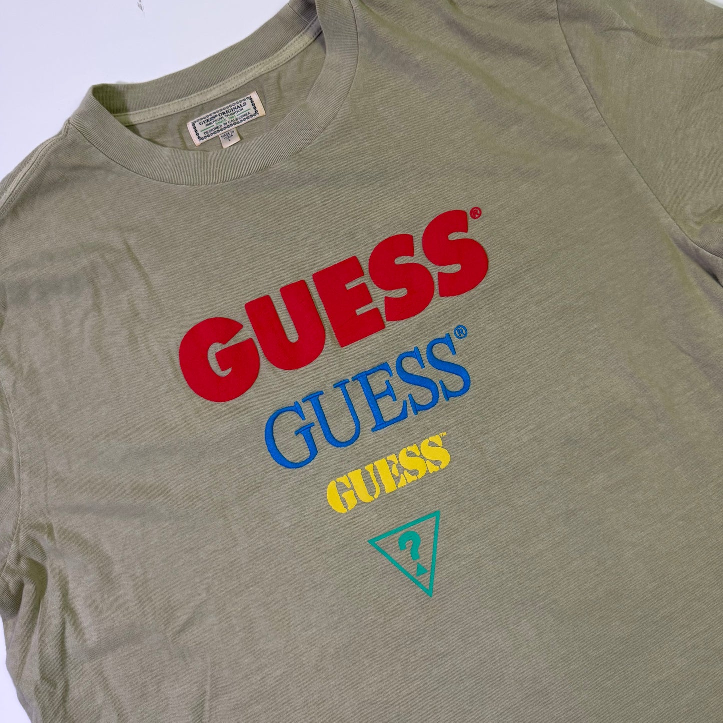 Playera Guess Verde (L)