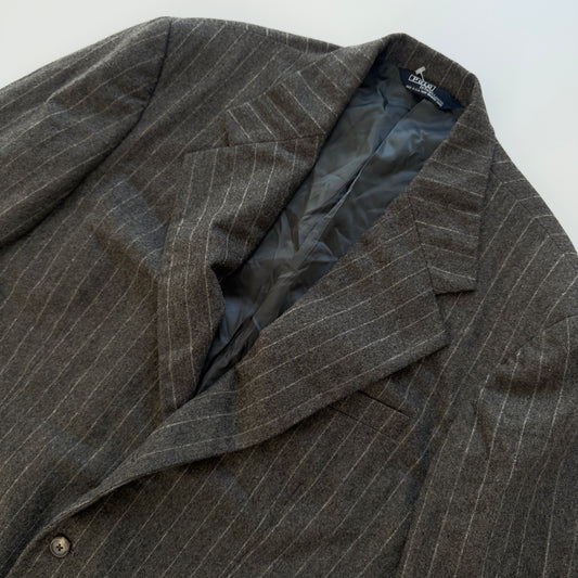 Blazer Ralph Lauren Gris Rayas (XL)