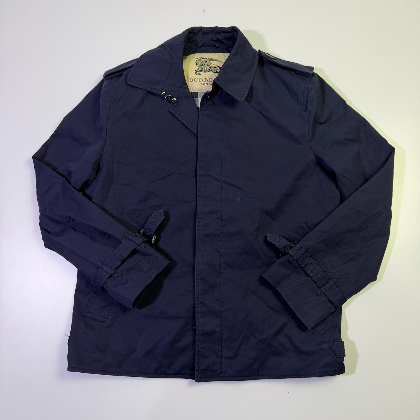 Chamarra Burberry Vintage Azul  (S)