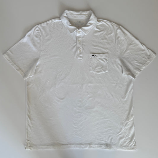 Polo Vineyard Vines Blanca (XL)