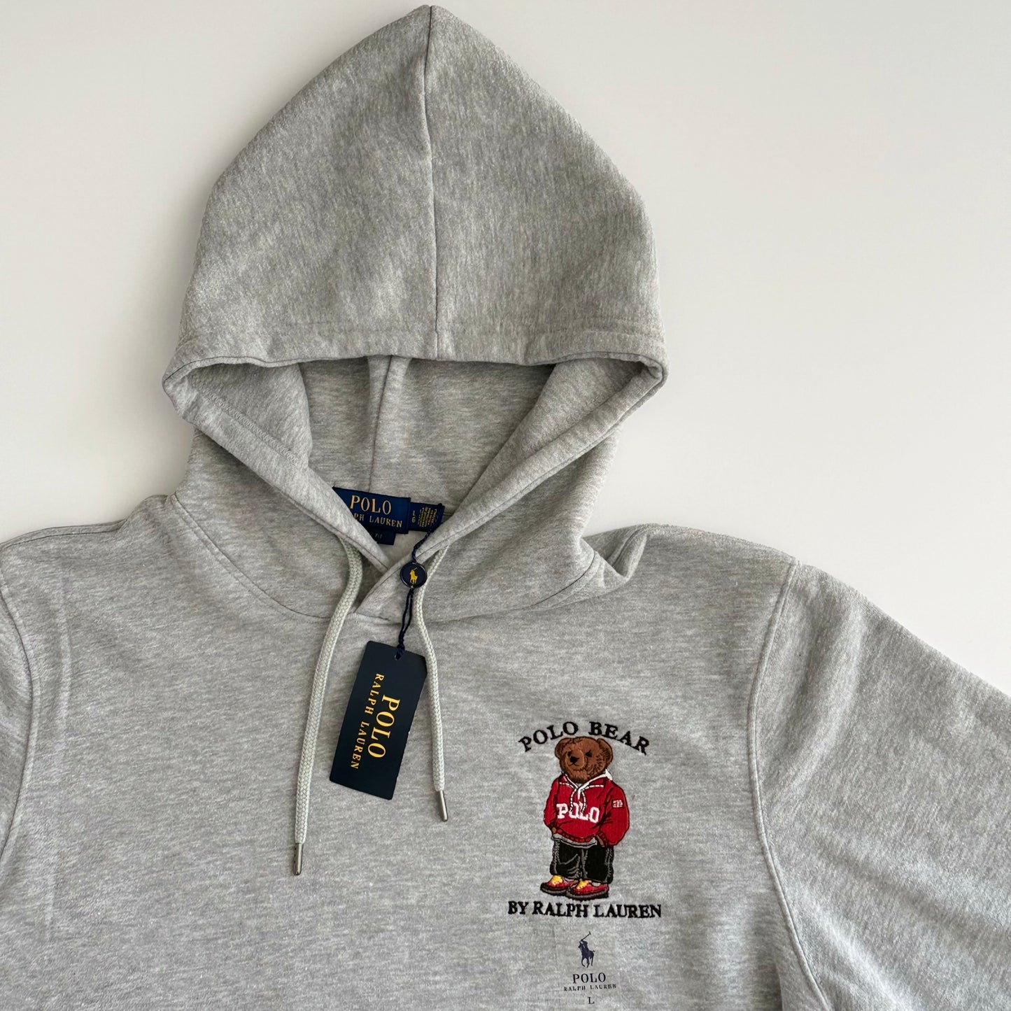 Sudadera Ralph Lauren Polo Bear Gris (L)