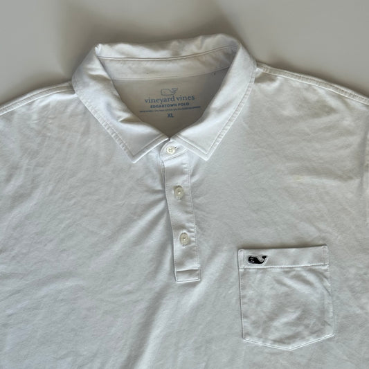 Polo Vineyard Vines Blanca (XL)