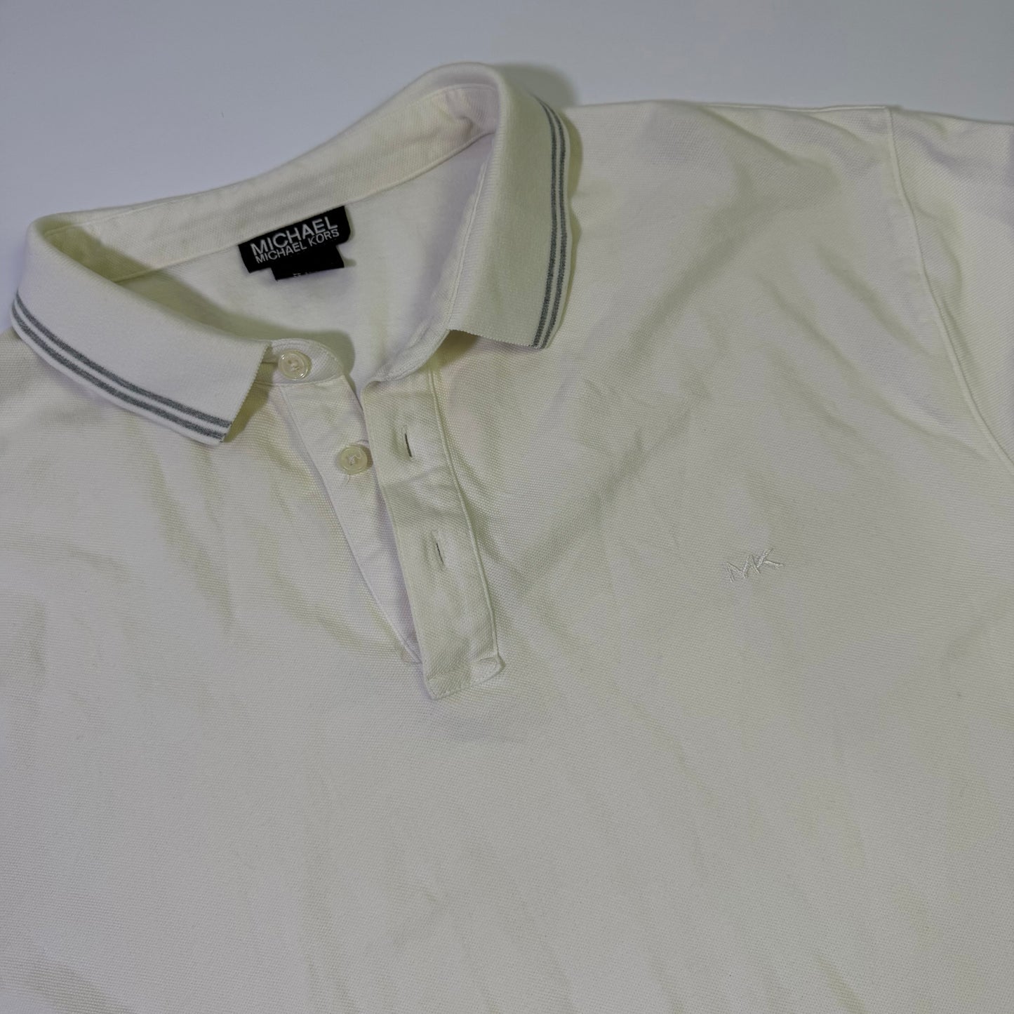Polo MK Blanca (XL)