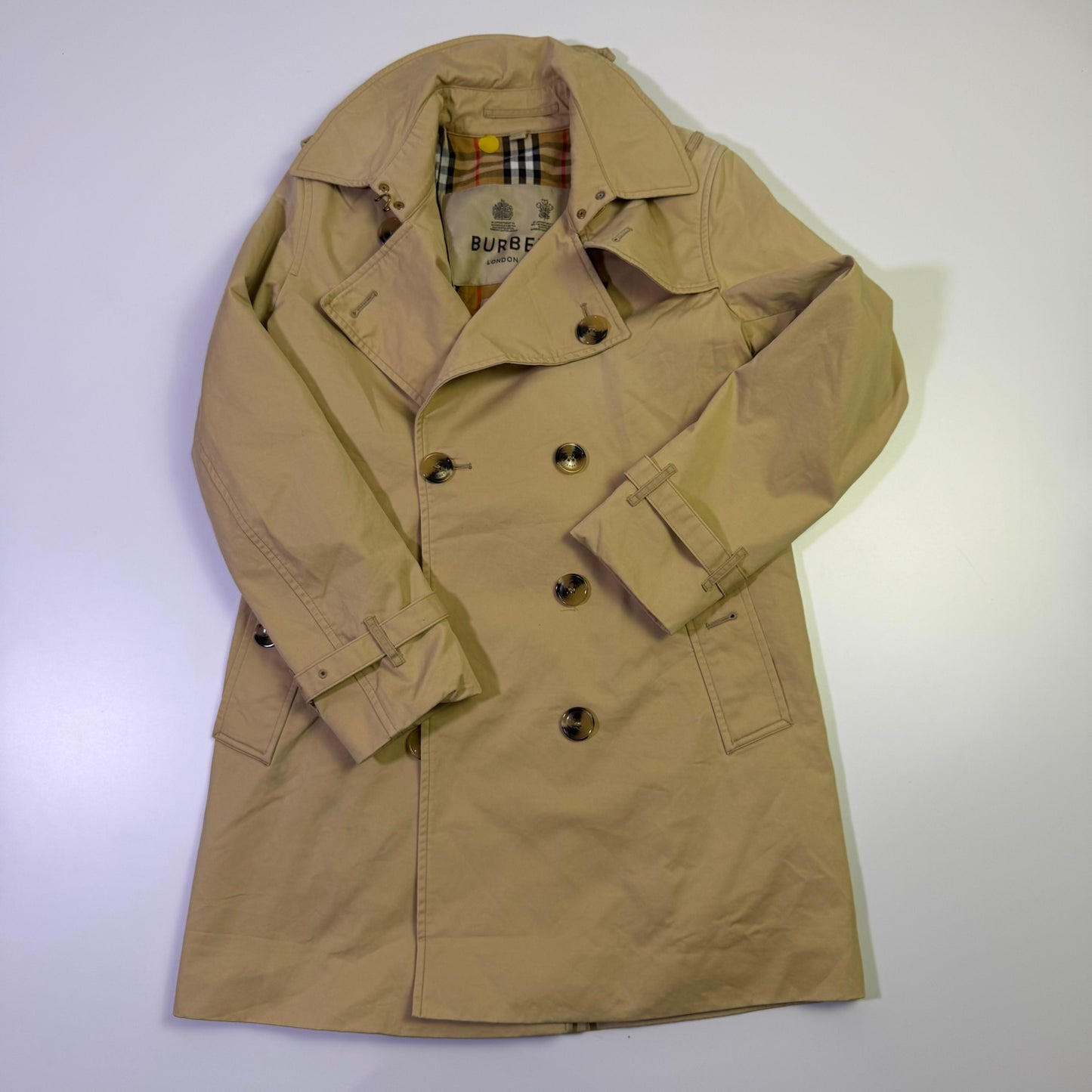 Gabardina Burberry The Kensington  (XS)
