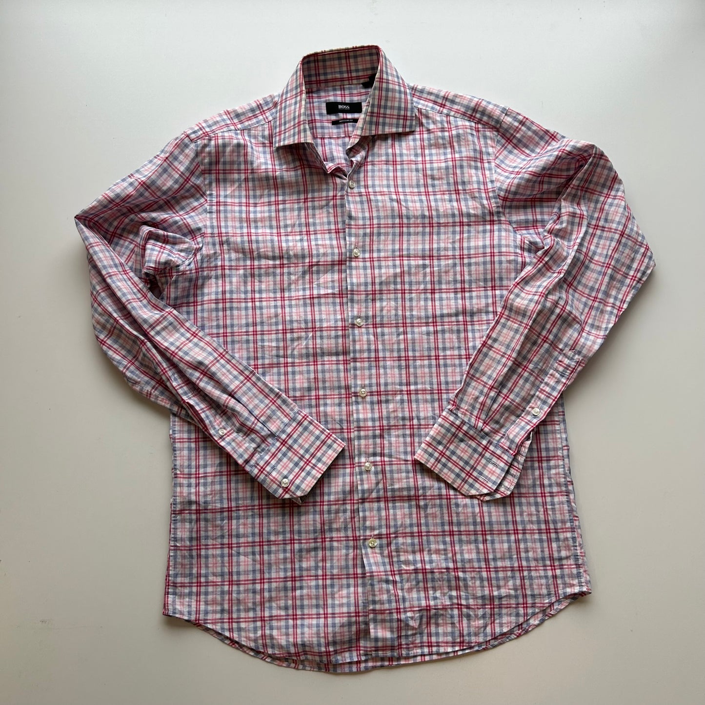 Camisa Hugo Boss Cuadros (M)