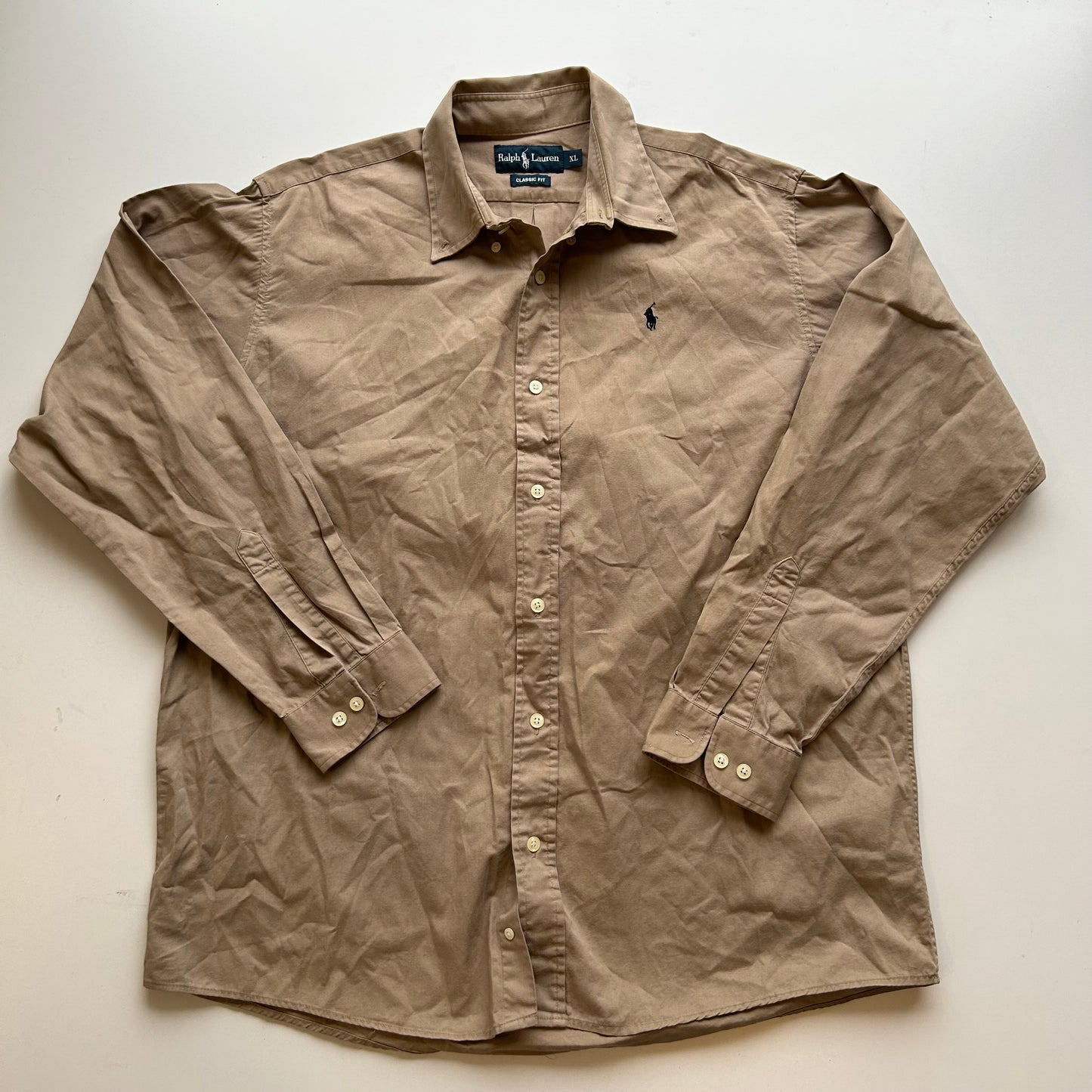 Camisa Ralph Lauren Café (XL)