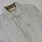 Camisa Burberry  Rayas Celeste (S)