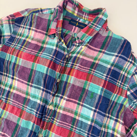Camisa Ralph Lauren de Lino (XL)