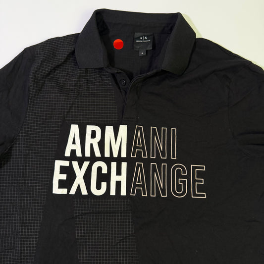 Polo Armani Exchange Negra (M)