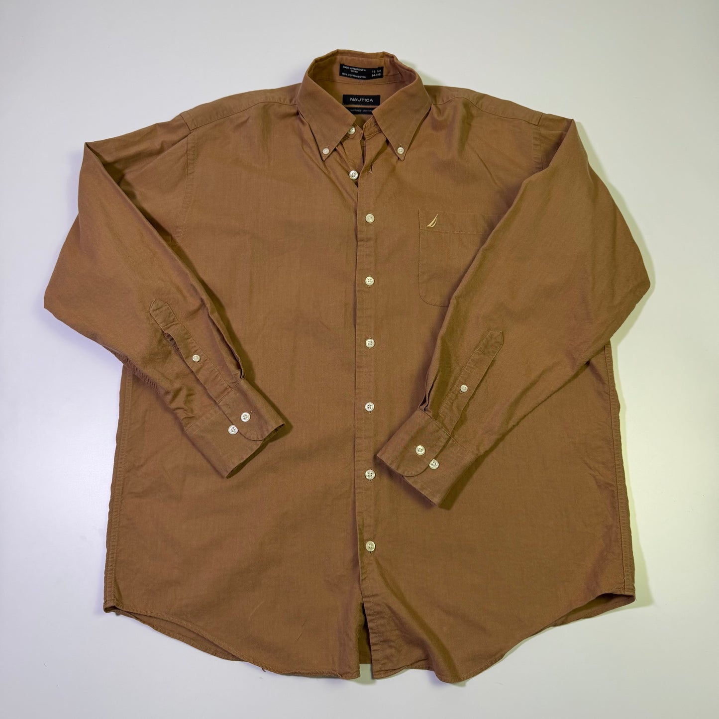 Camisa Nautica Café (L)
