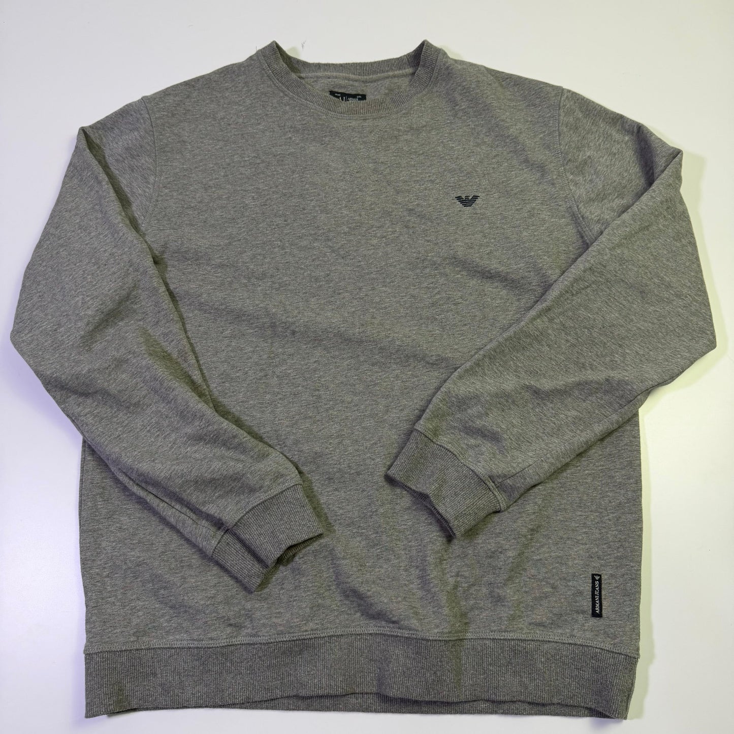 Sueter Armani Jeans Gris (XL)
