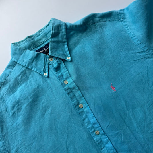 Camisa Ralph Lauren Azul (XL)