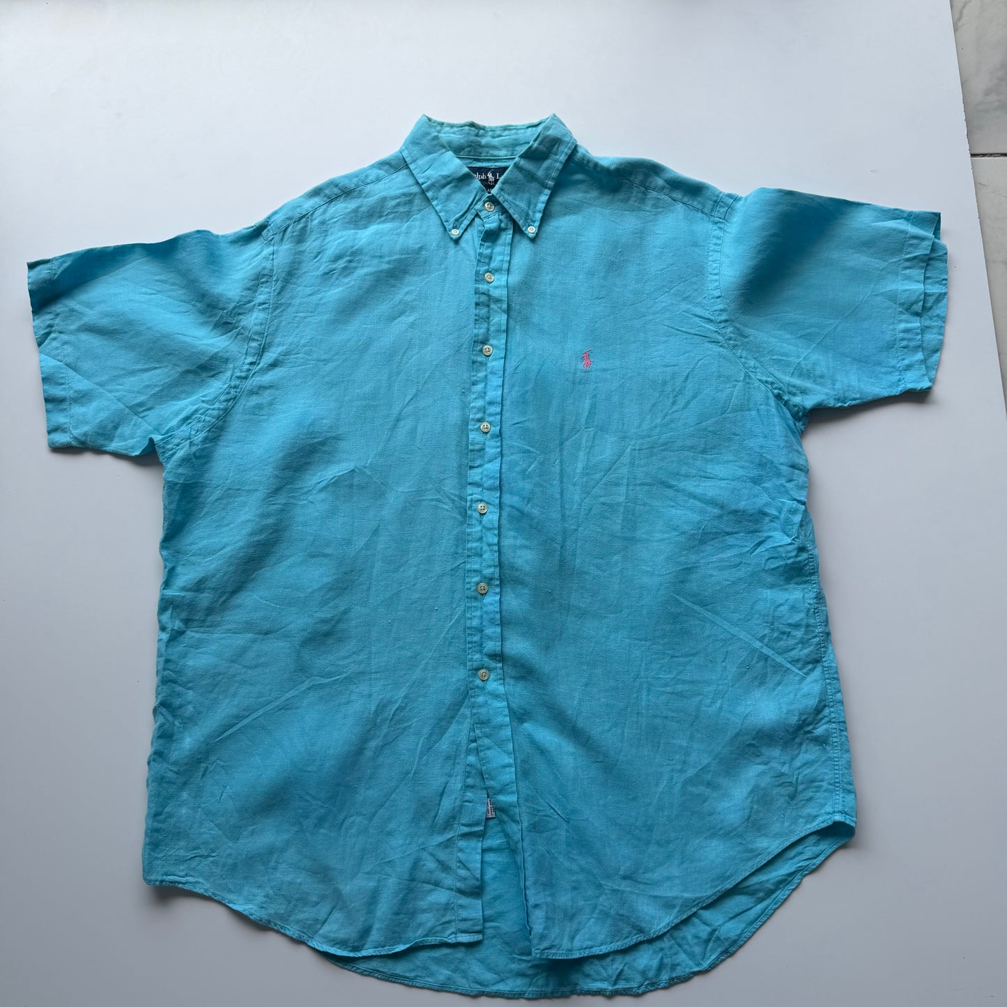 Camisa Ralph Lauren Azul (XL)