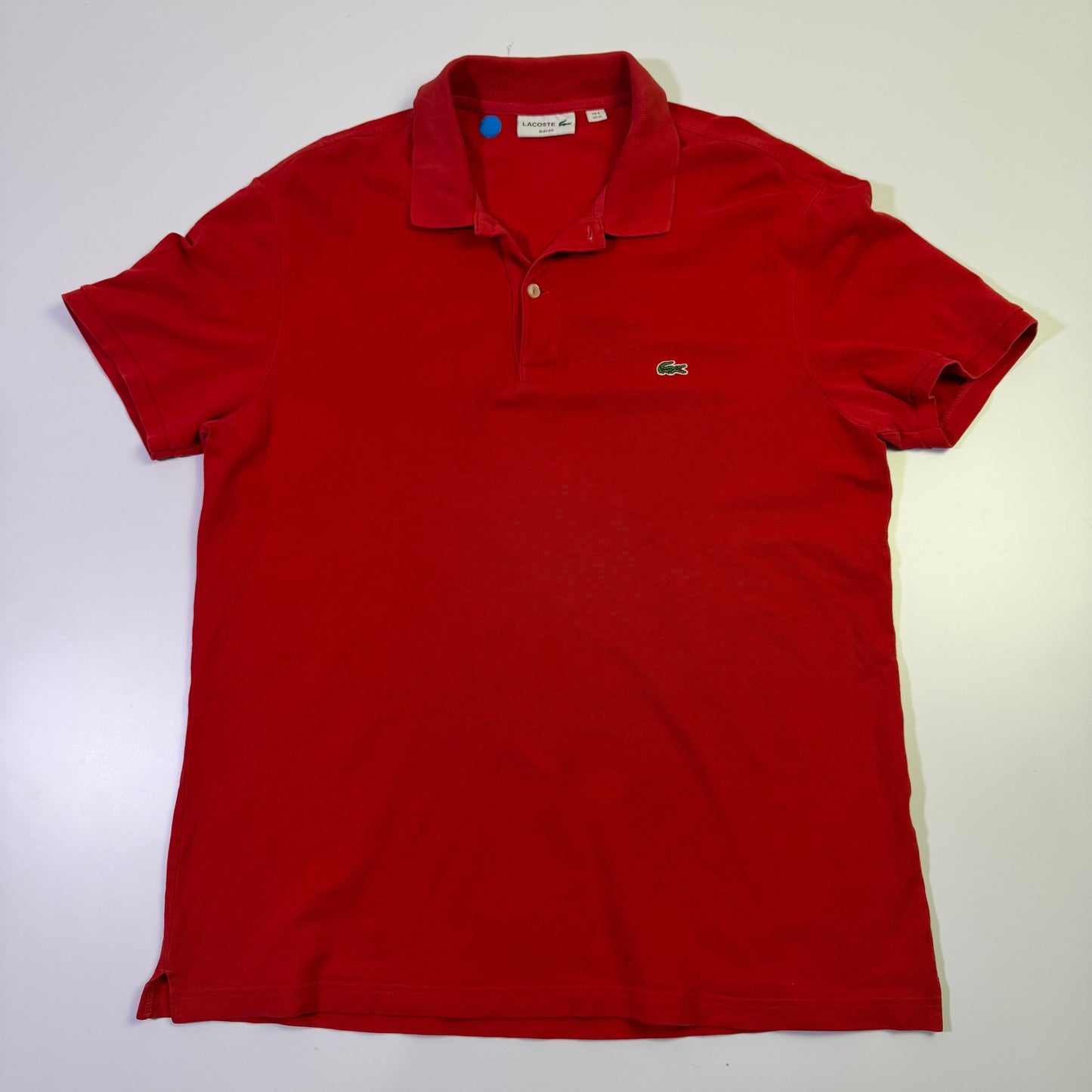 Polo Lacoste Roja (XL)
