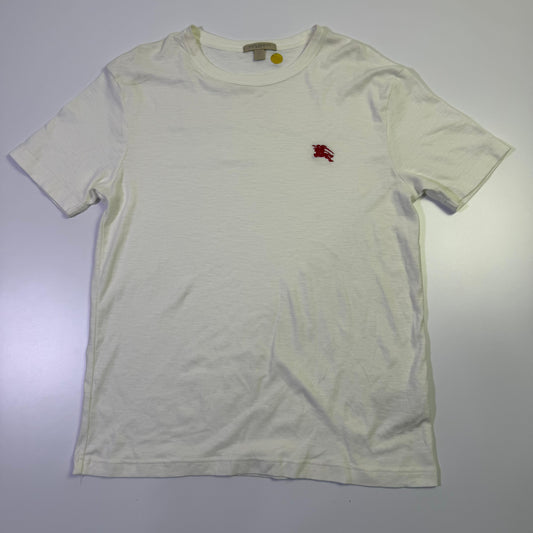 Playera Burberry Blanca (M)