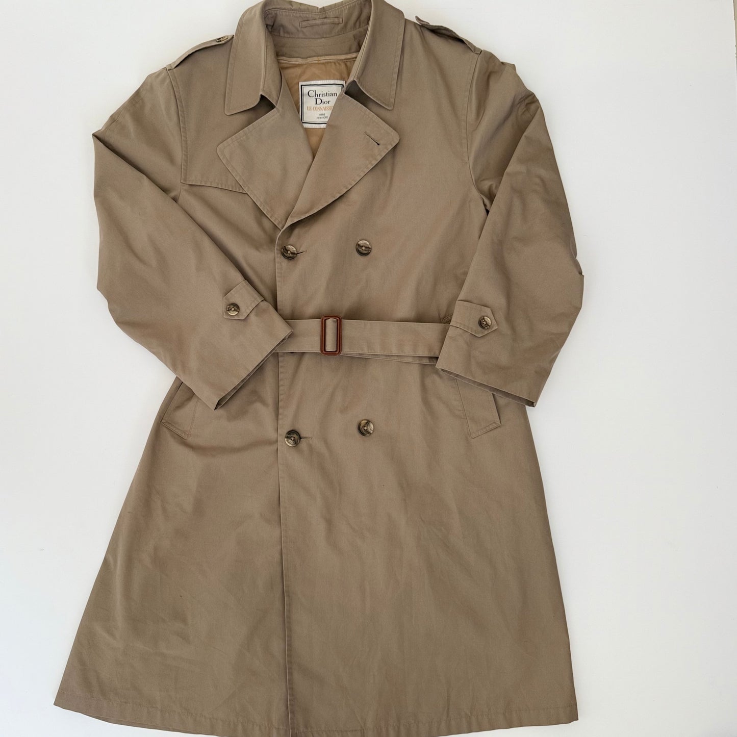 Gabardina Christian Dior Vintage (XL)