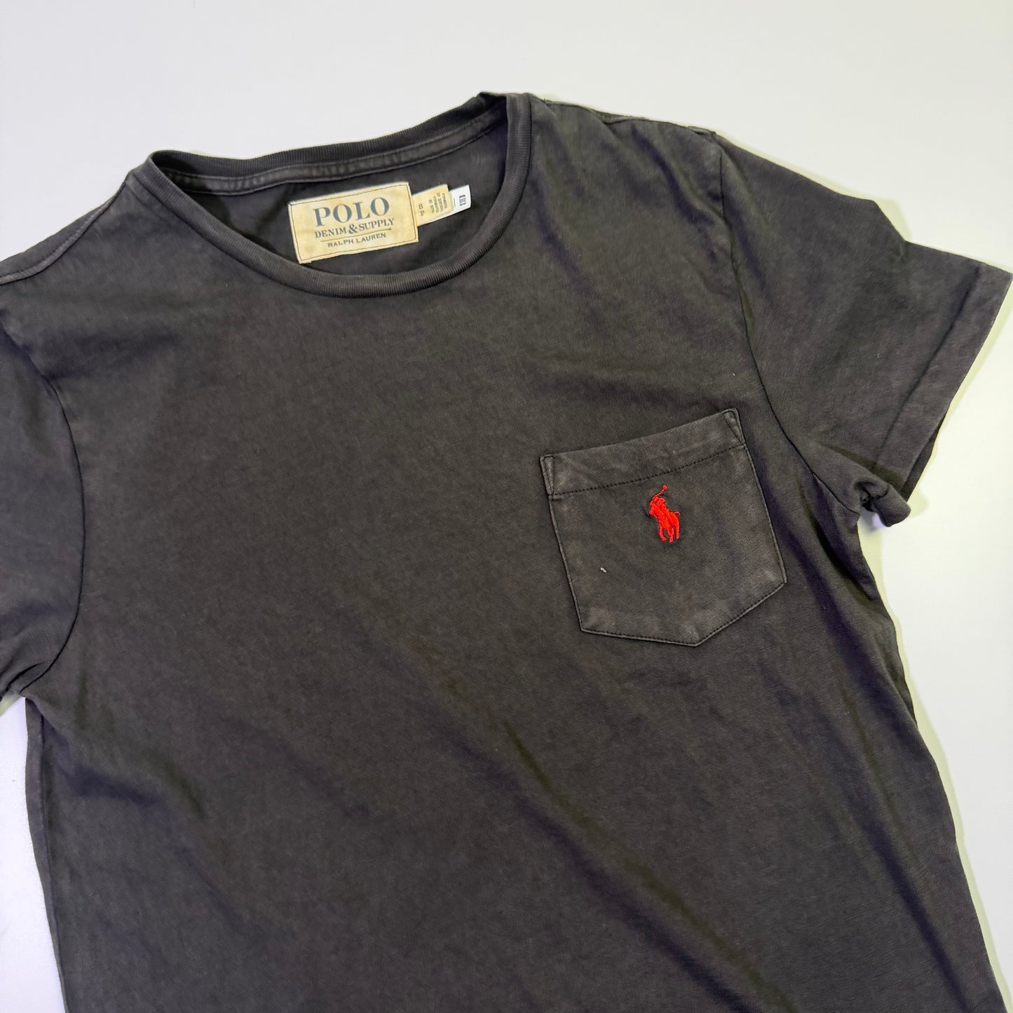 Playera Ralph Lauren Gris (S)