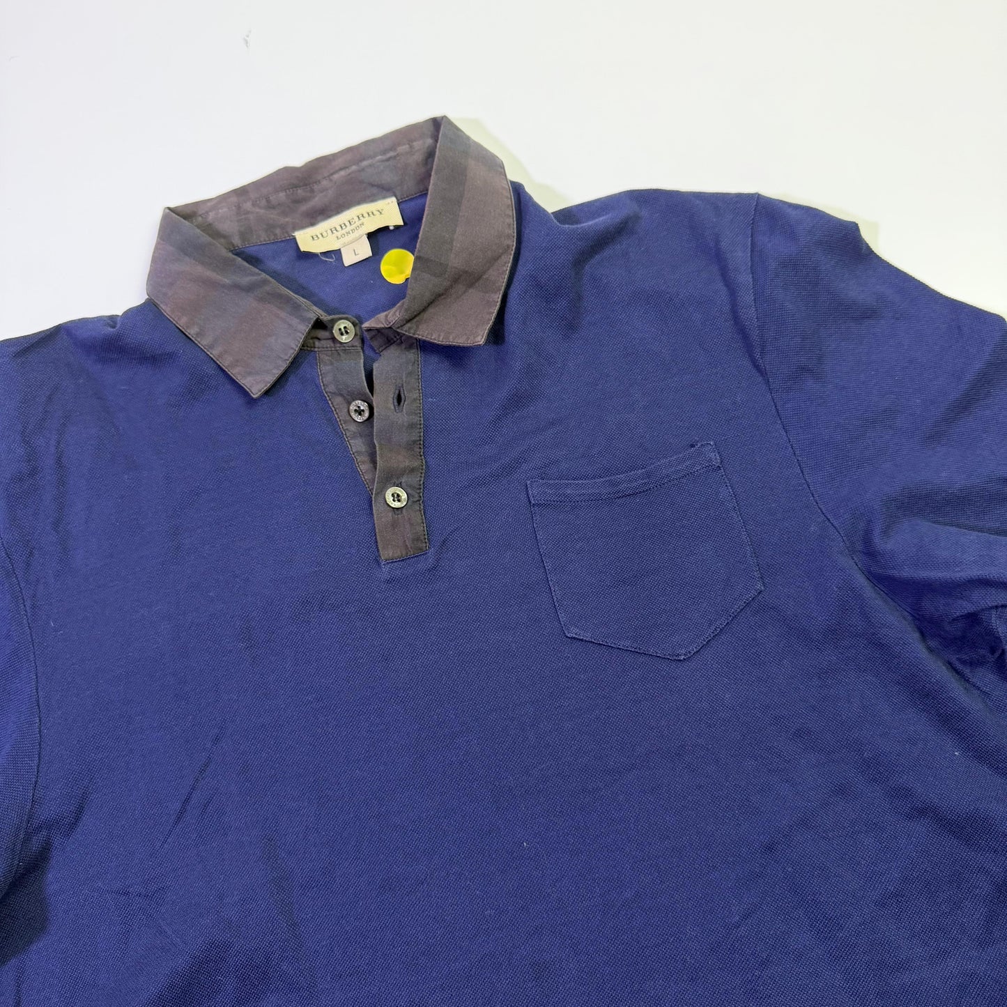 Polo Burberry Azul (L)