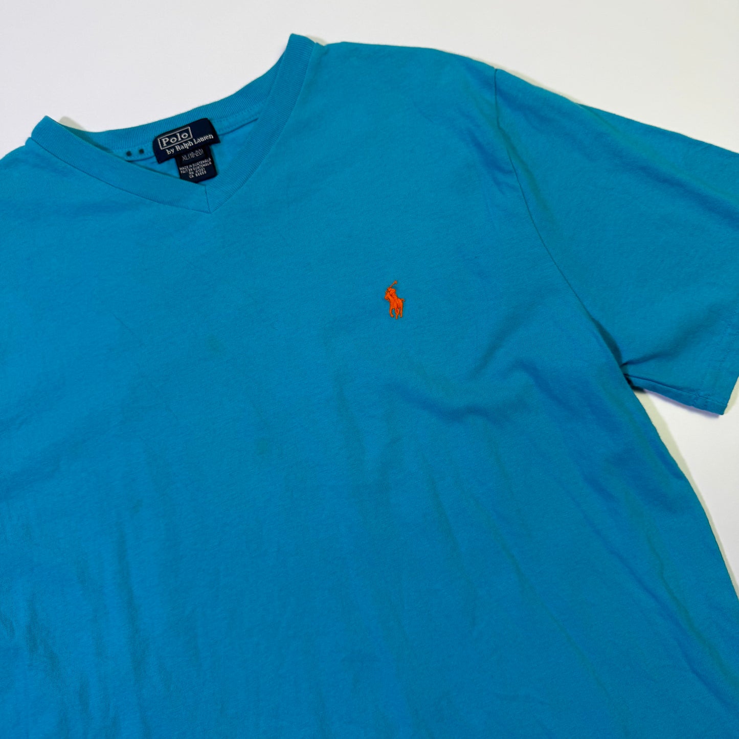 Playera Ralph Lauren Azul (S)