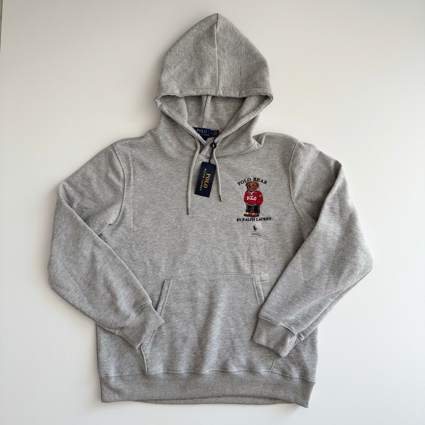 Sudadera Ralph Lauren Polo Bear Gris (L)
