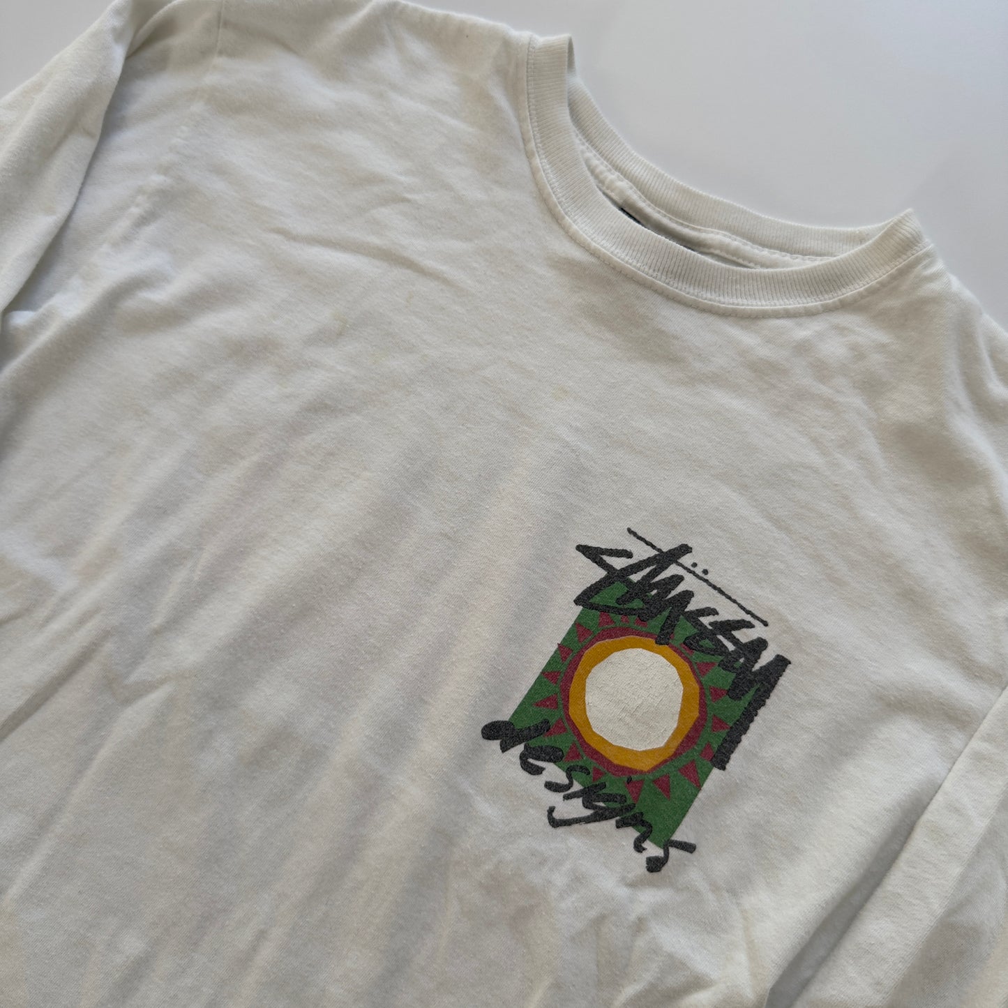 Playera Stussy Blanca (S)