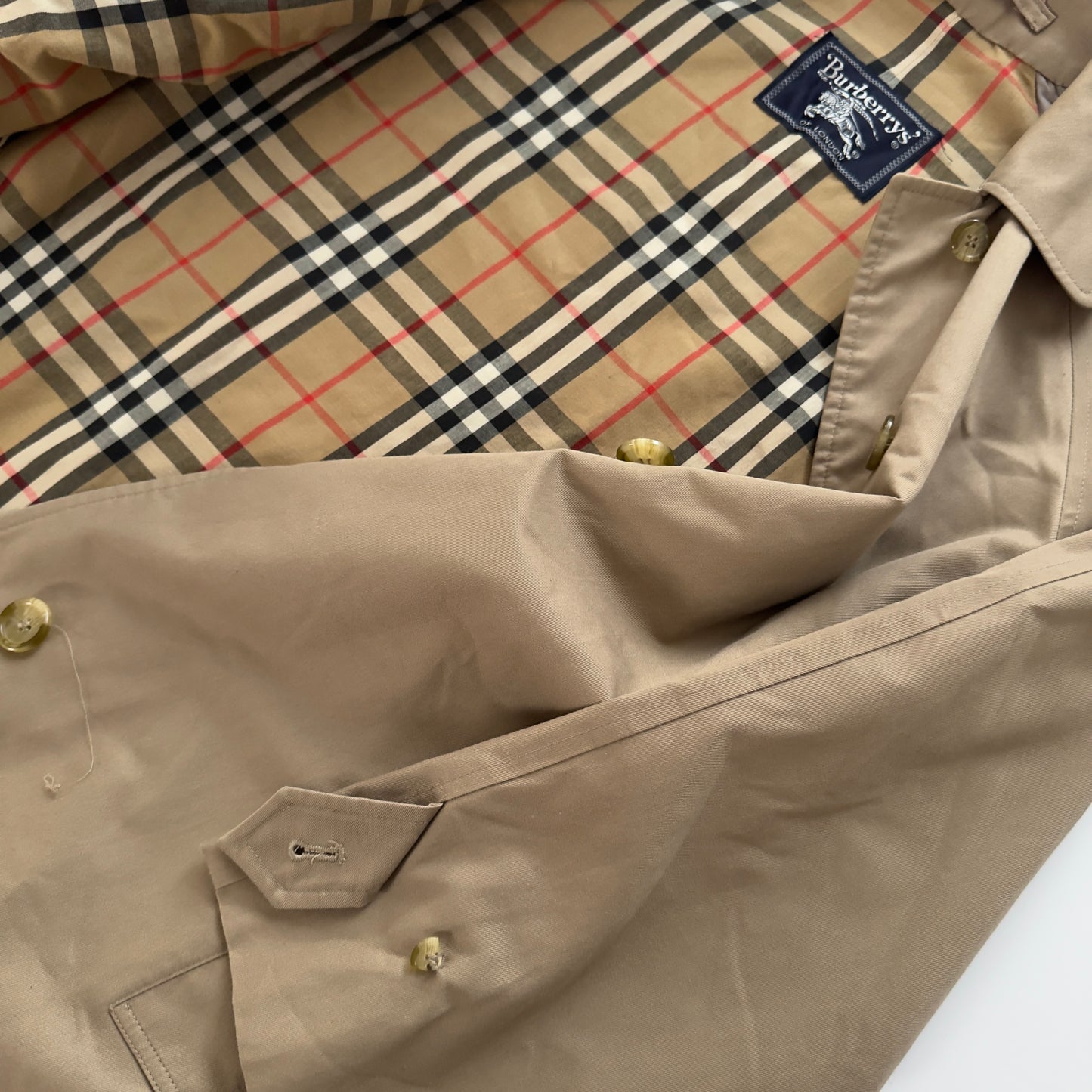 Gabardina Burberry Vintage Cafe  (XL)