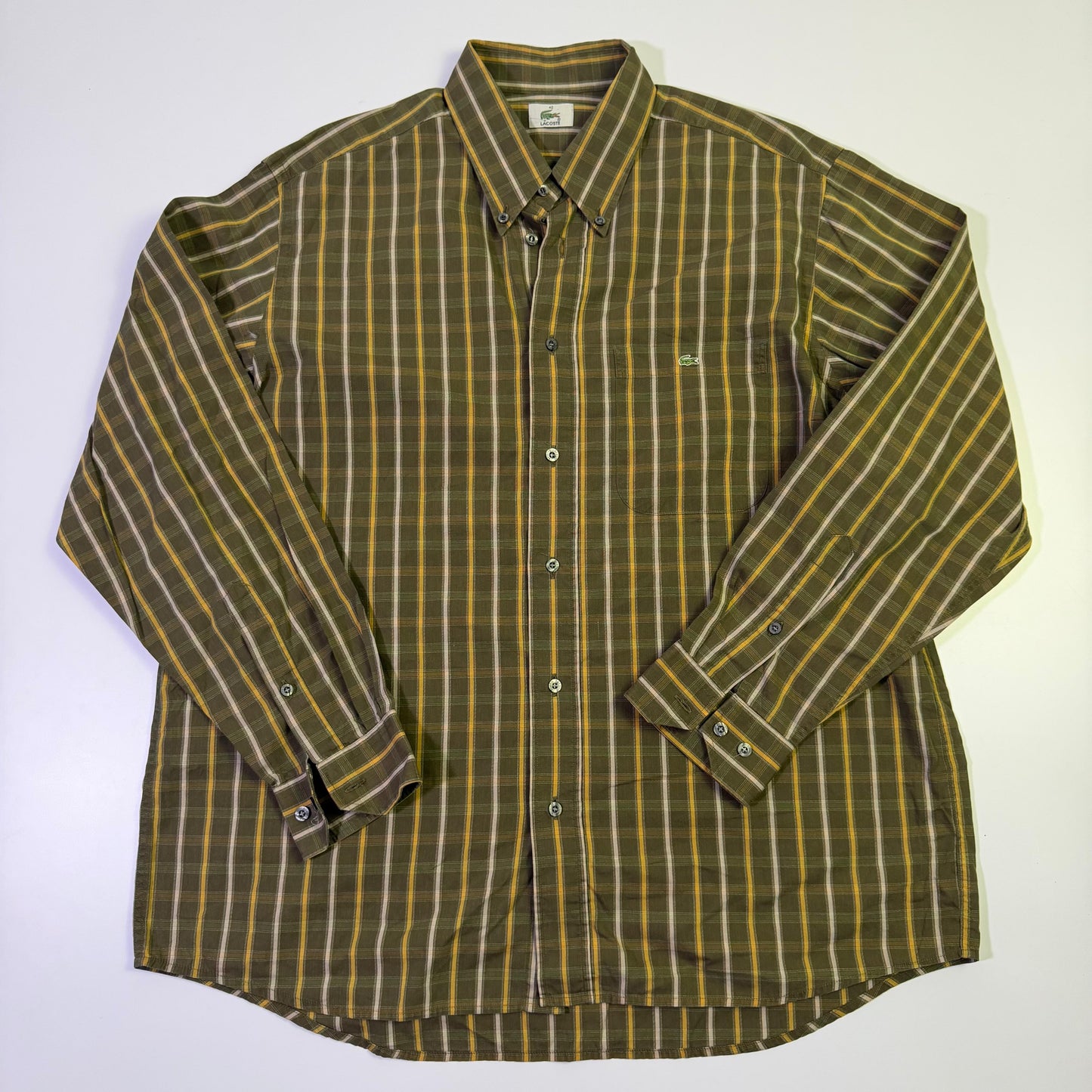 Camisa Lacoste Cuadros (L)