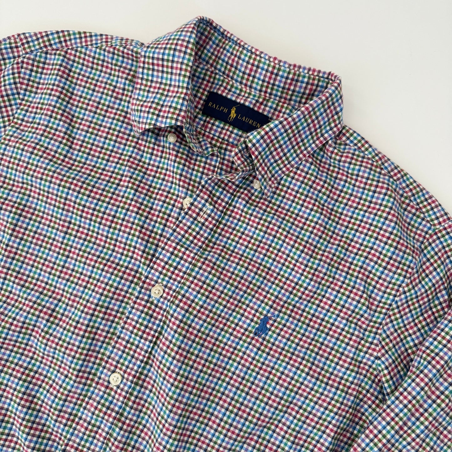 Camisa Ralph Lauren Cuadros (M)