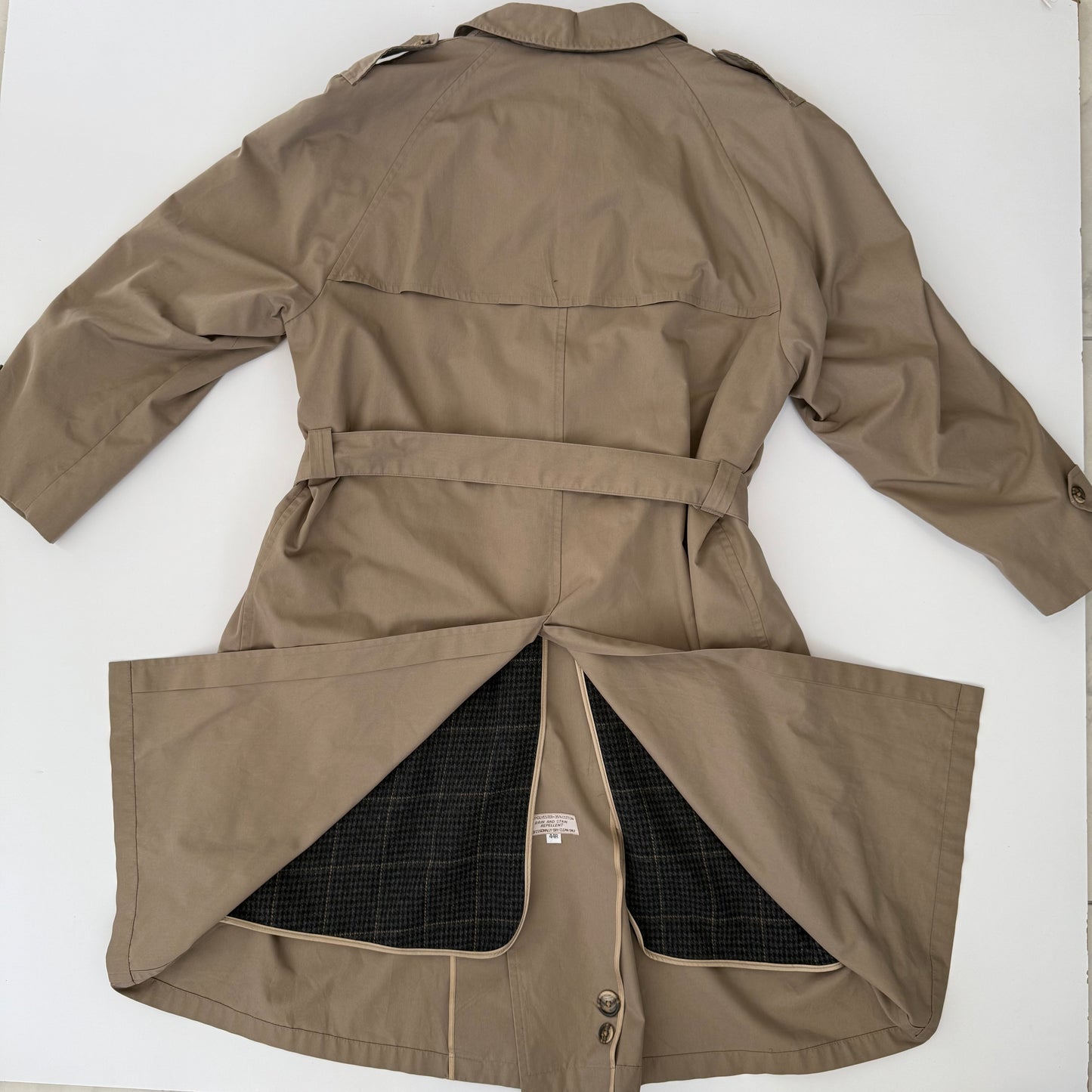 Gabardina Christian Dior Vintage (XL)
