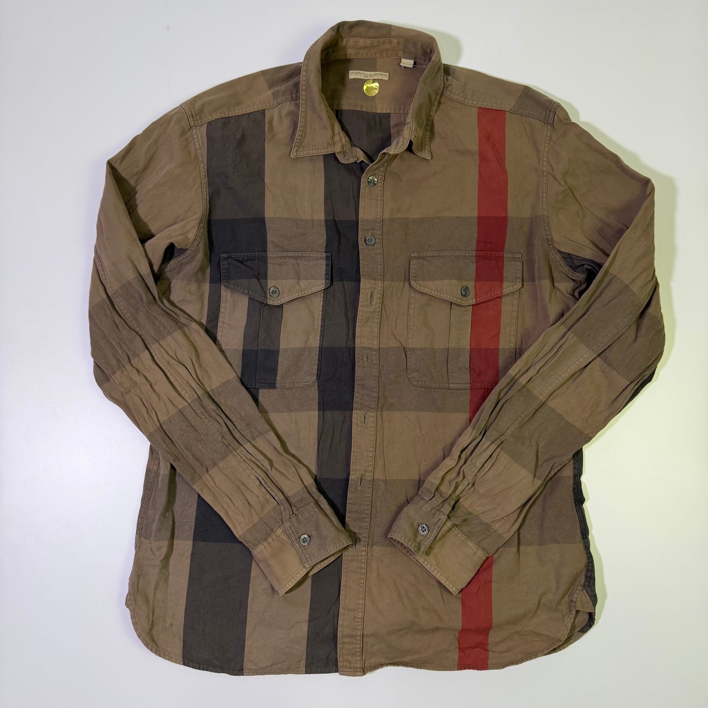 Camisa Burberry  Monograma (L)