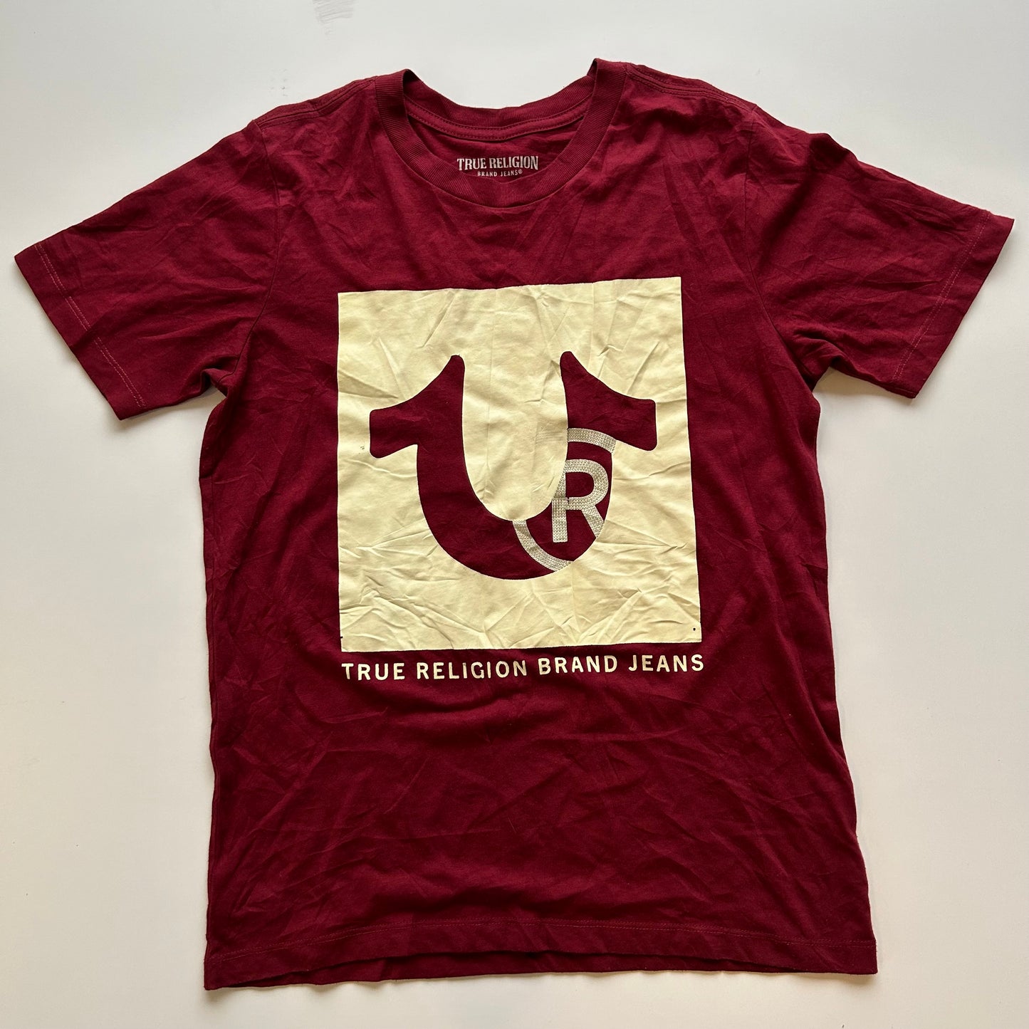 Playera True Religion Vino (XS)