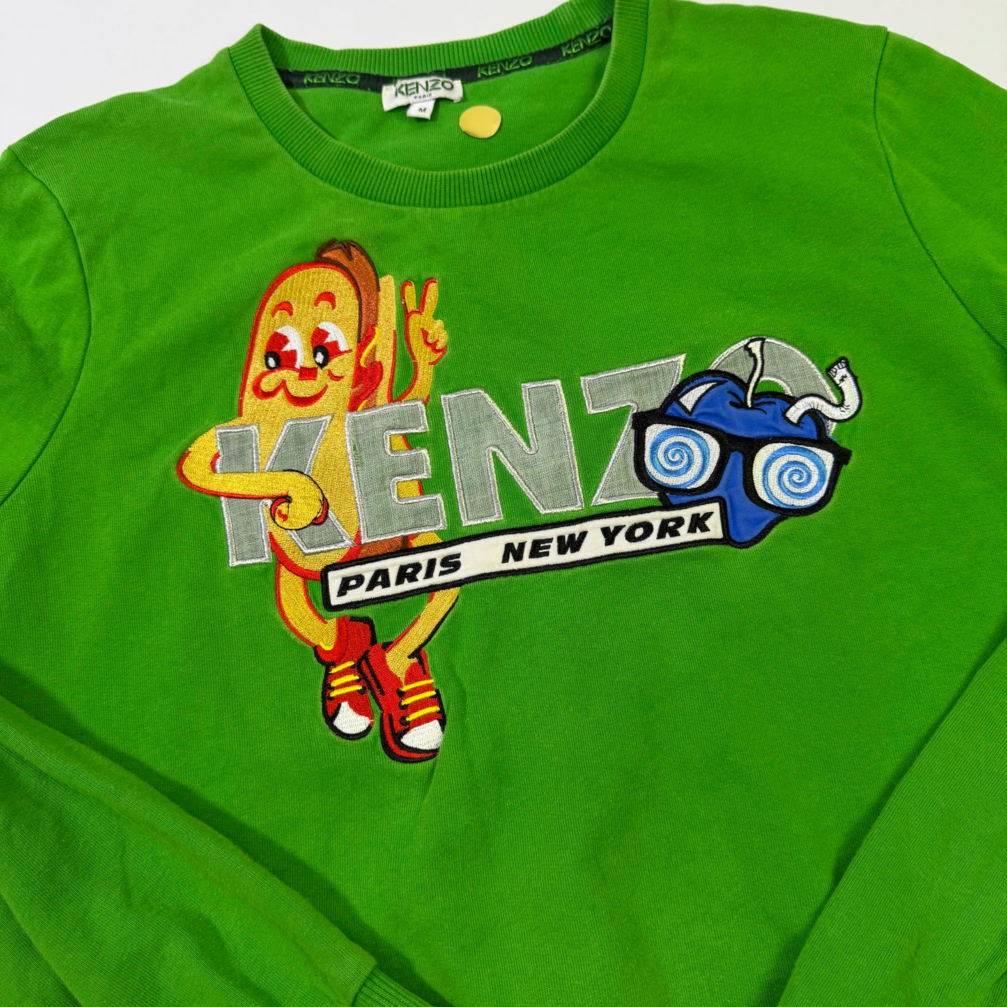 Sudadera Kenzo Verde (M-MUJER)