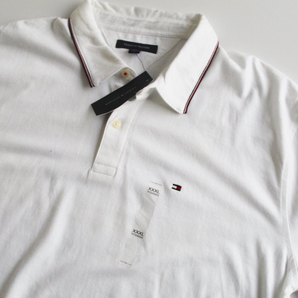 Polo Tommy Hilfiger Blanca (XXXL)