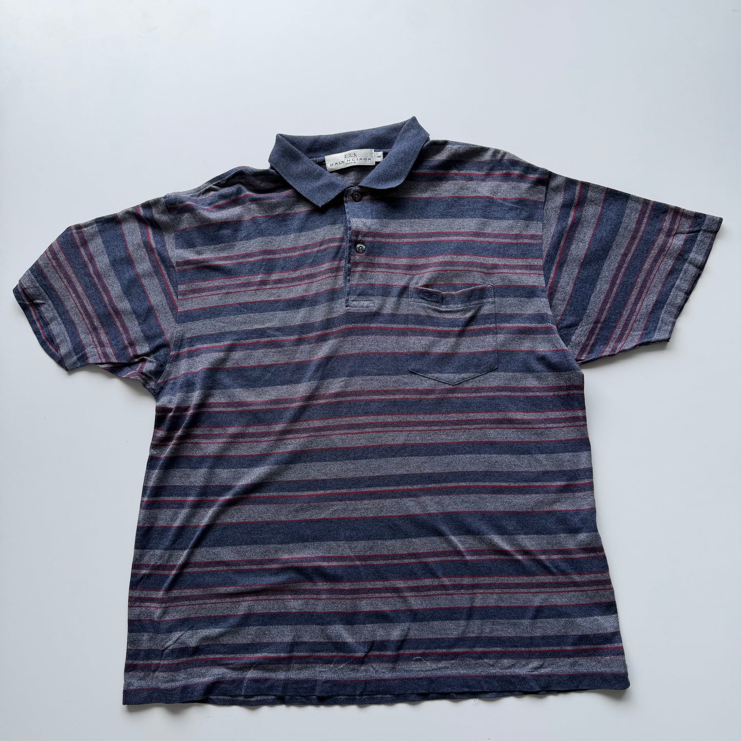Polo Balenciaga Vintage Rayas (S)
