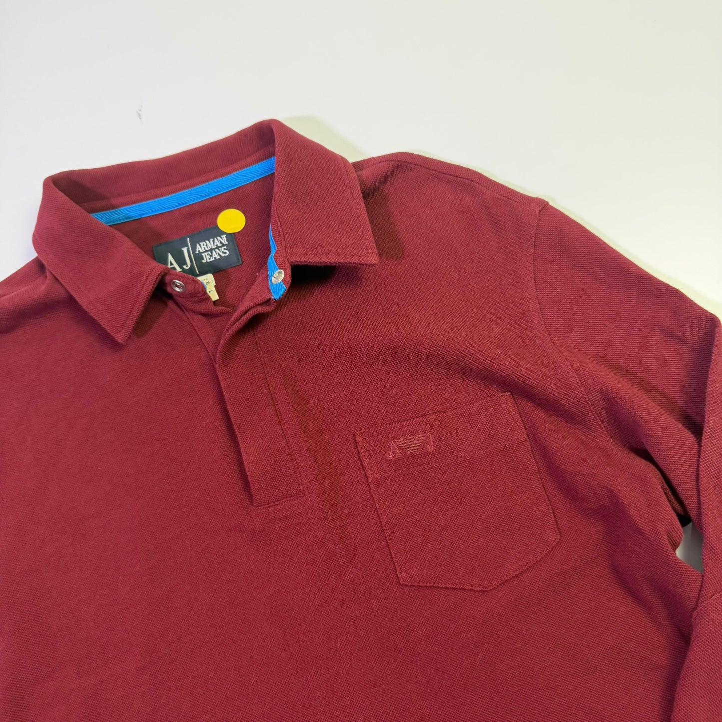 Polo Armani Jeans Vino (L)